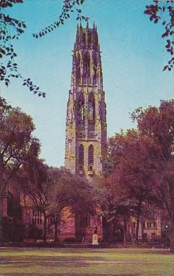 Connecticut New Haven Harkness Memorial Tower Yale University