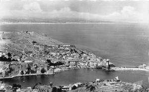 BR19243 Collioure vue generale pris du fort saint elme  france