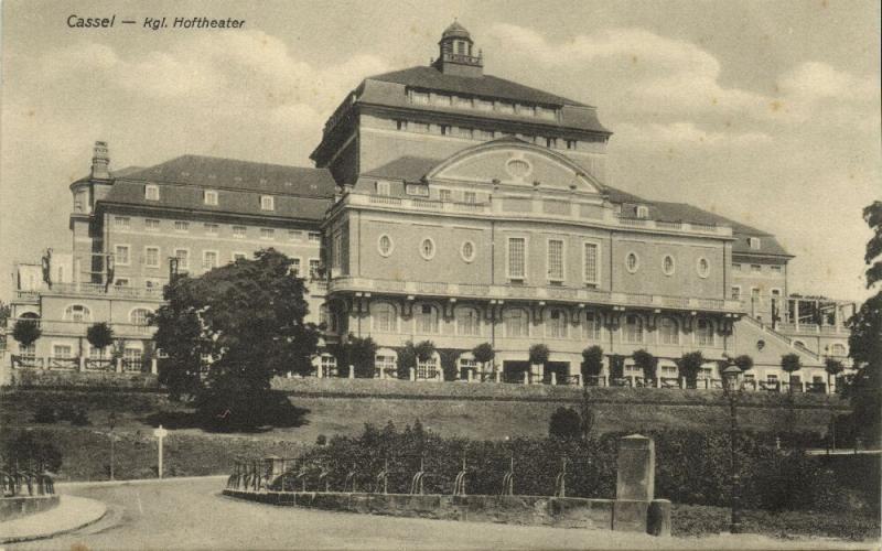 germany, CASSEL KASSEL, Kgl. Hoftheater, Theater (1910s)
