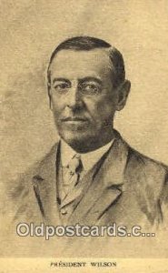 Woodrow Wilson President of the United States, Political Unused 