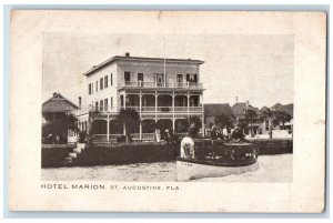 c1910 Hotel Marion St. Augustine Florida FL Atwater NY Antique Postcard