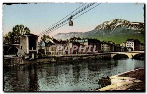 Old Postcard Grenoble Teleferique docks and Moucherotte