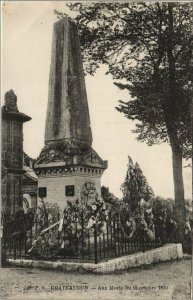 CPA CHATEAUDUN Aux Morts du 18 Octobre 1870 (1201685)