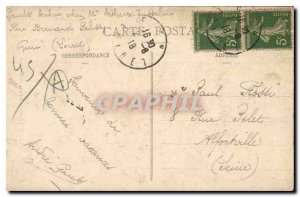 Old Postcard Gien Loiret La Porte Tribunal