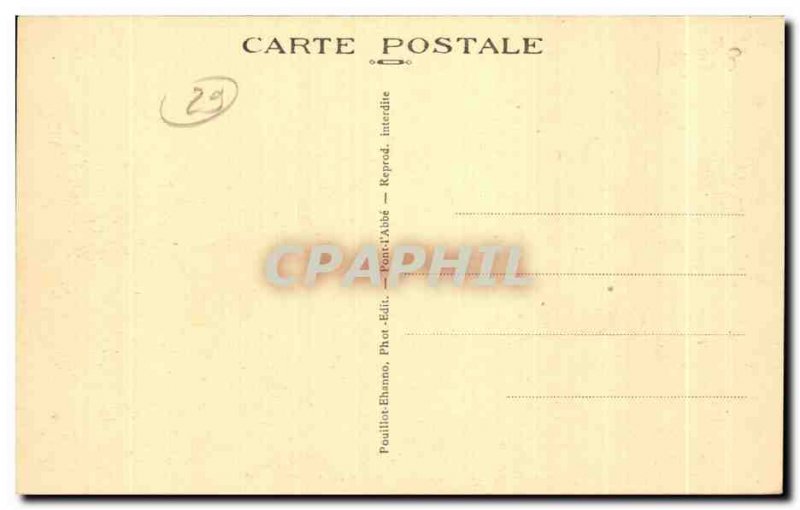 Postcard Old Panmarch Saint Guenole the hell hole I