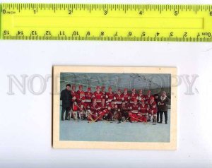 254373 USSR ice hockey Champions 1972 year CALENDAR