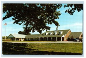 c1950s Ketchem Bertha Garten Memorial Center, Odon Indiana IN Postcard