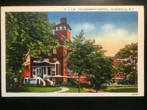 Vintage Postcard 1930-1945 Highsmith Hospital Fayetteville, North Carolina (NC)