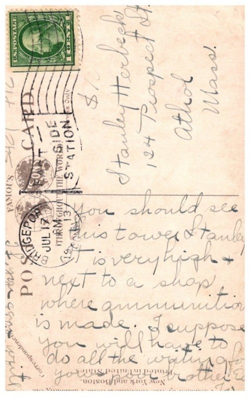 Connecticut Bridgeport   U.M.C. Annunition Co. Shot Tower