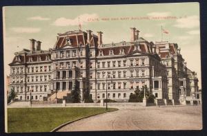 Postcard Unused State War & Navy Building Washington DC LB