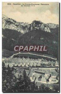 Old Postcard Dauphine panorama of the Grande Chartreuse Monastery