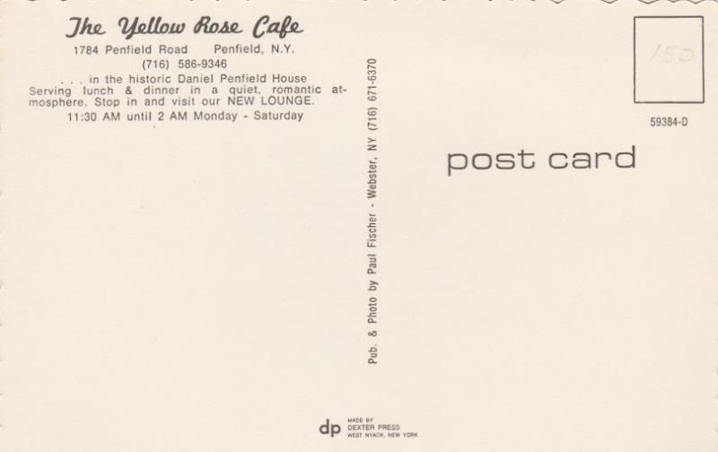 Yellow Rose Cafe Restaurant Penfield NY, New York United States