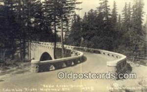 Real Photo - Eagle Creek Bridge - Columbia River Highway, Oregon OR  