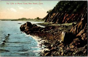 The Cliffs at Morris Cove New Haven CT Vintage Postcard Q11