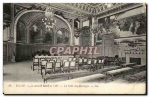 Old Postcard Tours New City Hotel Wedding Hall