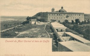 Israel Palestine Couvent du Mont Carmel et Baie de Caiffa - Haifa  05.38