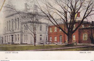 SIMCOE, Ontario, Canada, PU-1909; Court House