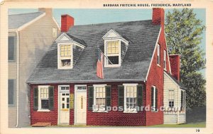 Barbara Fritchie House in Frederick, Maryland