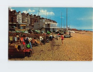 Postcard The Beach, Bexhill-On-Sea, England