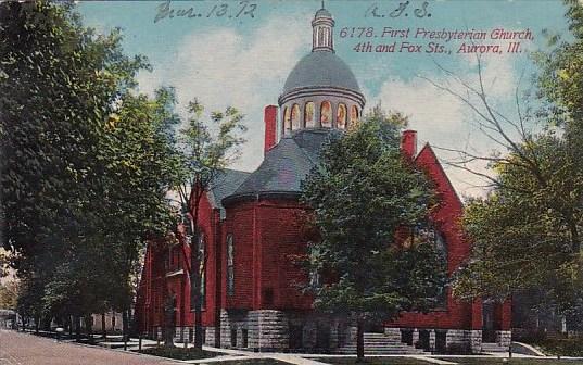 First Presbyterian Church 4th And Fox Streets Aurora Illinois