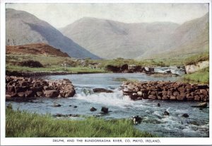 Postcard Ireland -  Delphia and the Bundorragha River