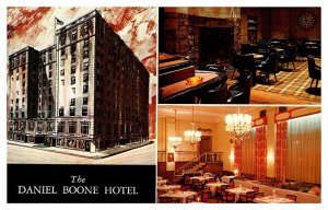 Postcard HOTEL SCENE Charleston West Virginia WV AR9912