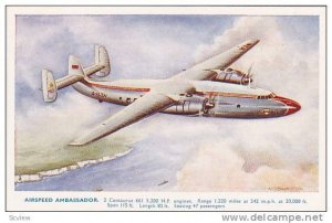 Airspeed Ambassador airplane ,AS BANNISTER , 40-50s