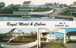 Canada Quebec Cabano Royal Motel & Cabins Split View