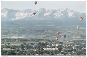 Hot Air Ballons, MONTROSE, Colorado, 40-60's