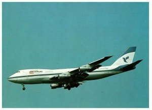 Iran Air Cargo Boeing 747 2J9F Airplane Postcard