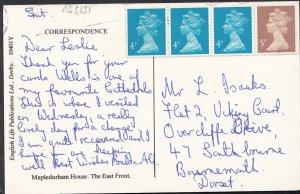 Oxfordshire Postcard - Mapledurham House, The East Front  RS3131