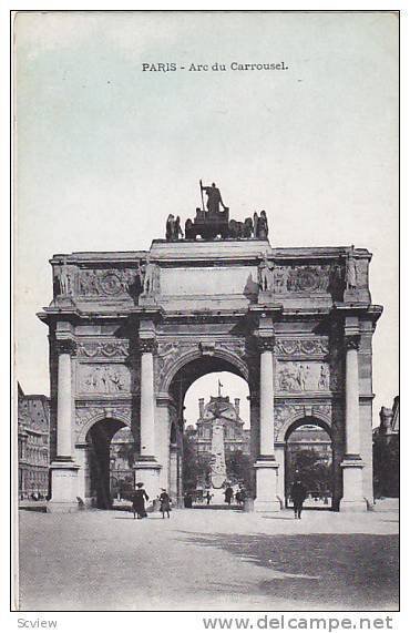 PARIS, Arc du Carrousel, France, 00-10s