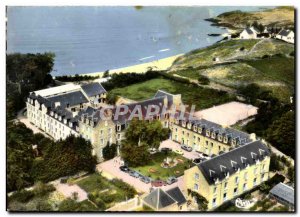 Modern Postcard St Jacut L & # 39Abbaye View Aerienne