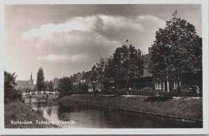 Netherlands Rotterdam Tuindorp Vreewijk Vintage RPPC C183