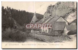 Old Postcard The Dauphine Route Villard de Lans has Pont in Royans La Roche P...