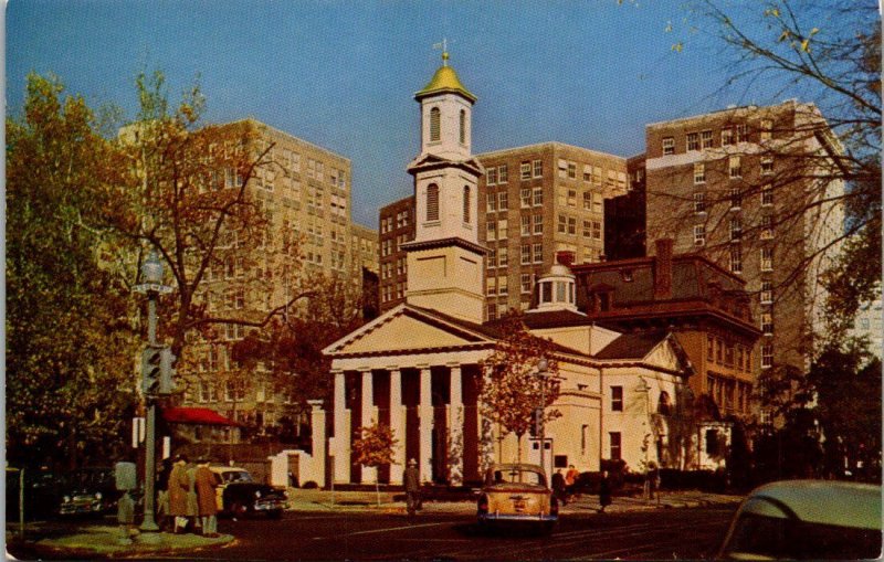 Washington D C Lafayette Square St John's Church