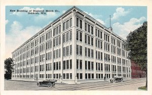 F90/ Oshkosh Wisconsin Postcard c1915 Diamond Match Company Office