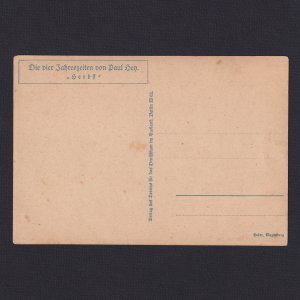 GERMANY, Postcard, Paul Hey, 'Herbst'