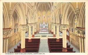 St Marys College Chapel North East, Pennsylvania PA Postcard