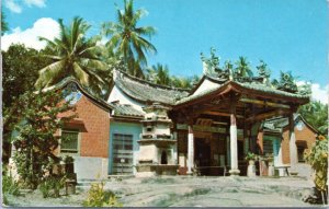 Postcard Malaysia Penang - Snake Temple