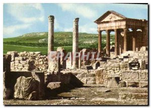 Postcard Modern Dougga Roman Ruins