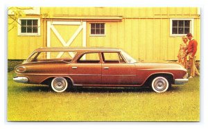 Postcard Dodge Dart Pioneer Station Wagon Dealer Advertising Card