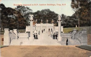 Broadway Approach to RP Institute Buildings Troy, New York  