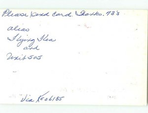 Pre-1980 RADIO CARD - CB HAM OR QSL Kankakee Illinois IL AH1855