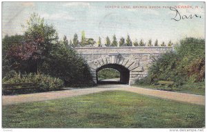 Lover's Lane, Branch Brook Park, Newark, New Jersey, PU-1908