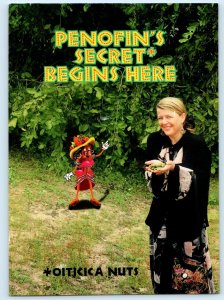 PENOFIN WOOD STAINS Finish Product Advertising OITICICA NUTS 5x7 Postcard 1995