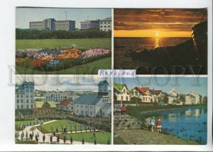 442245 Iceland Reykjarvik tourist advertising Old postcard