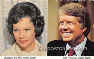 President & Mrs. Jimmy Carter 39th President Unused 