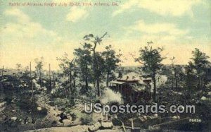 Battle of Atlanta, July 20-22, 1864 - Georgia GA