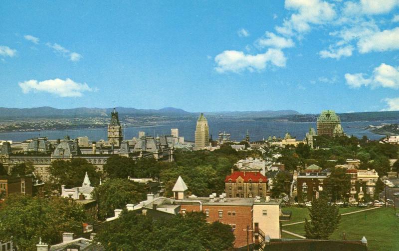 Canada - Quebec, Quebec City. Bird's Eye View